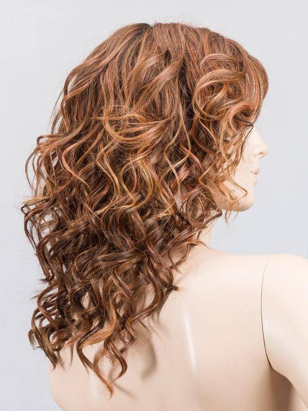 Heaven Mono Part - perruque longue bouclée, fibre résistante jusqu'à 130°C