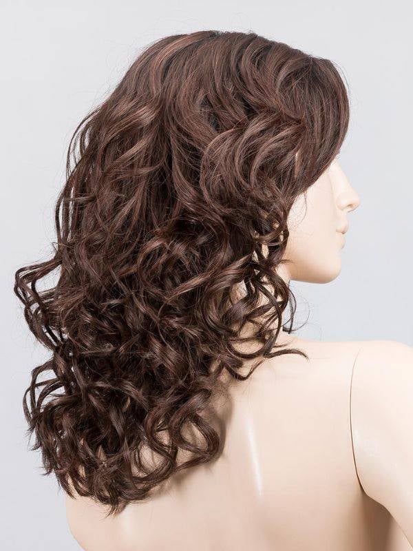 Heaven Mono Part - perruque longue bouclée, fibre résistante jusqu'à 130°C