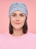 Couronne de cheveux coupe carré 2-en-1 : nuque synthétique thermorésistante, bandeau réglable pour turban, foulard ou bonnet