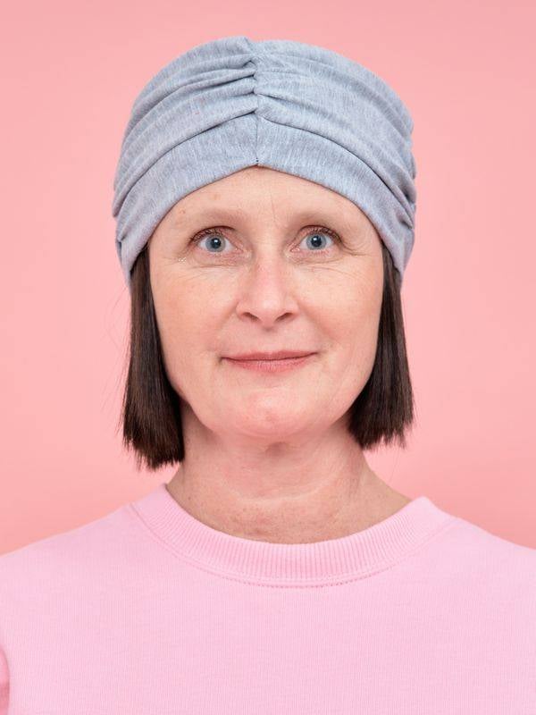 Couronne de cheveux coupe carré 2-en-1 : nuque synthétique thermorésistante, bandeau réglable pour turban, foulard ou bonnet