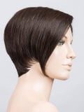 Perruque Amaze Mono Part Ellen Wille : coupe courte asymétrique, frange longue, Prime Hair coiffable 160°C, effet rooted naturel