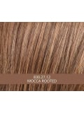 Perruque Amaze Mono Part Ellen Wille : coupe courte asymétrique, frange longue, Prime Hair coiffable 160°C, effet rooted naturel