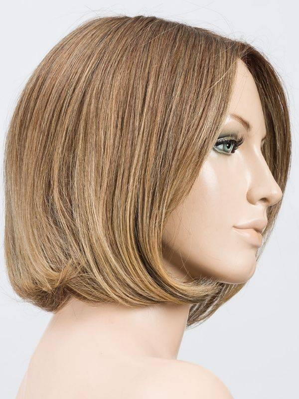 Perruque Ellen Wille Elegance Mono : carré long 18–28 cm, raie au milieu, Prime Hair coiffable 160°C, bordure invisible.