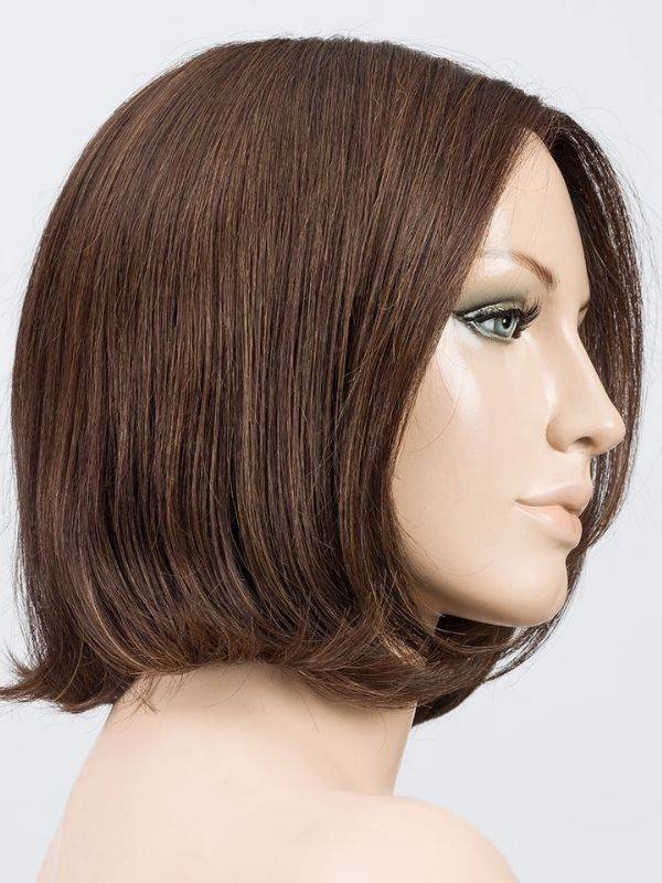 Perruque Ellen Wille Elegance Mono : carré long 18–28 cm, raie au milieu, Prime Hair coiffable 160°C, bordure invisible.