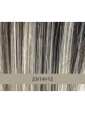 Perruque Sun Seven Gisela Mayer : carré plongeant mi-long, frange côté, rendu naturel en fibre synthétique à mémoire de forme