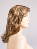 Perruque Ellen Wille Alive Mono Part mi-longue dégradée, effet naturel avec racines foncées (rooted) et balayage (mix).