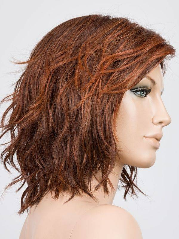 Perruque Anima Ellen Wille : carré court wavy, mini lace discrète, fibre thermo-lissable 130°C et mémoire de forme