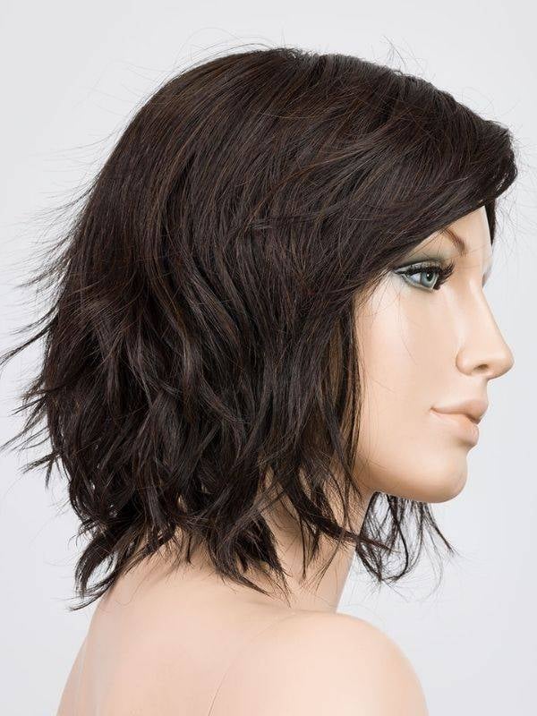 Perruque Anima Ellen Wille : carré court wavy, mini lace discrète, fibre thermo-lissable 130°C et mémoire de forme