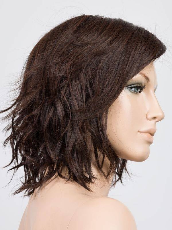 Perruque Anima Ellen Wille : carré court wavy, mini lace discrète, fibre thermo-lissable 130°C et mémoire de forme