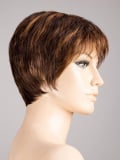 Perruque Cool coupe courte femme avec tulle cinéma invisible et bordure SENSITIVE pour un rendu naturel et confortable