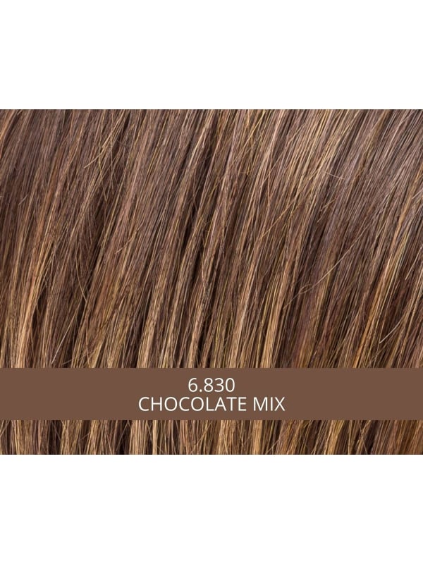 Perruque Cool coupe courte femme avec tulle cinéma invisible et bordure SENSITIVE pour un rendu naturel et confortable