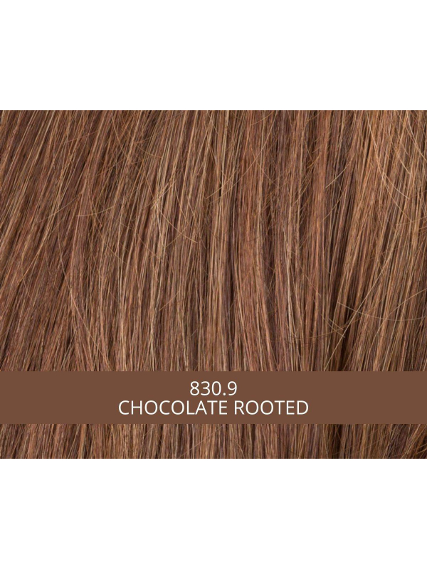 Perruque Diva Mono Part Ellen Wille — longues boucles aériennes, tulle cinéma extra‑large