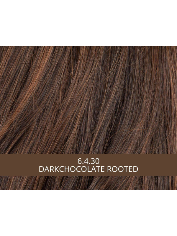 Perruque Diva Mono Part Ellen Wille — longues boucles aériennes, tulle cinéma extra‑large