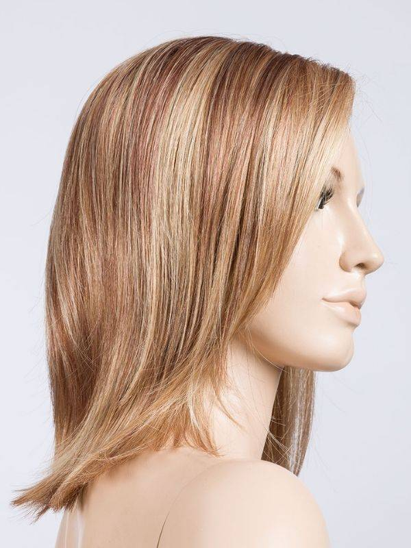 Perruque Flirt Mono Part : carré souple, frange latérale et bordure invisible extra longue