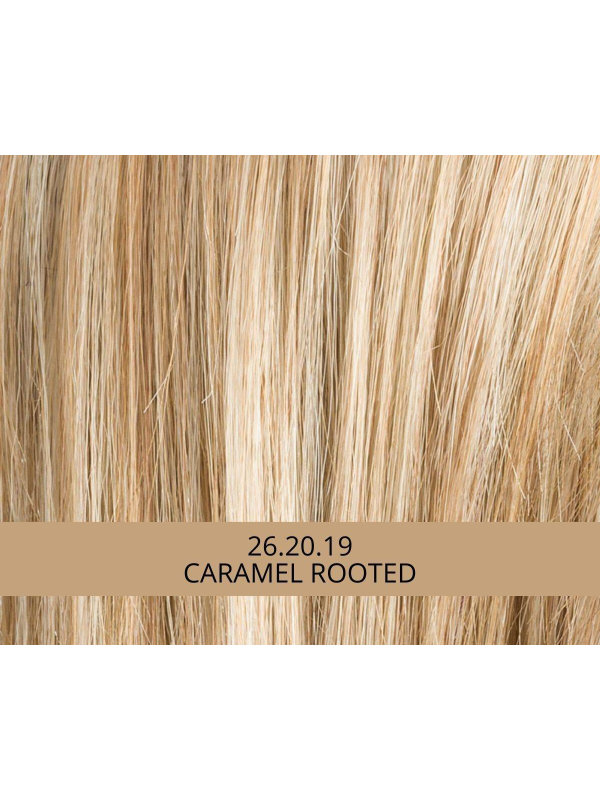 Perruque Flirt Mono Part : carré souple, frange latérale et bordure invisible extra longue