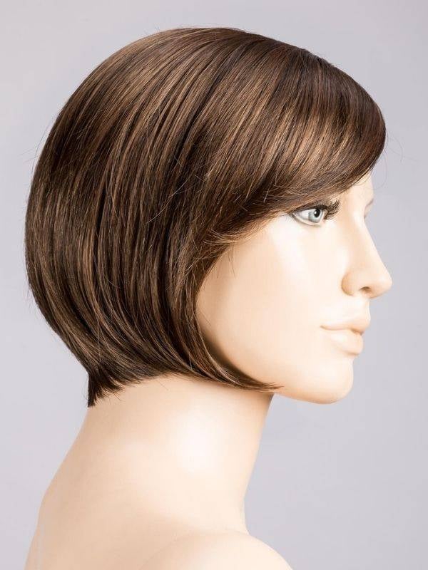 Perruque French Mono Part - coupe courte lisse, frange stylée, Ellen Wille
