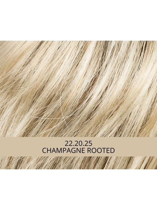 Perruque French Mono Part - coupe courte lisse, frange stylée, Ellen Wille