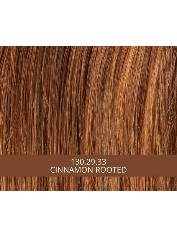 Impress — perruque longue 45 cm, frange raide et coupe effilée