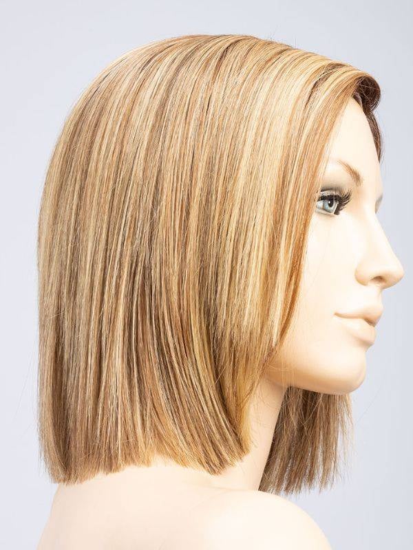 Lia Mono Part II — carré court lisse, pointes effilées, mono lace invisible, fibre thermorésistante