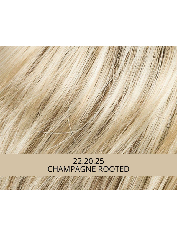 Perruque Pixie Ellen Wille : coupe courte dégradée avec frange, effet rooted, volume naturel et look sportif chic