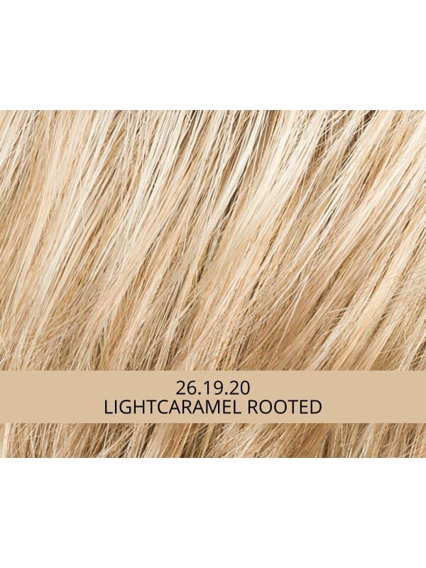 Perruque Pixie Ellen Wille : coupe courte dégradée avec frange, effet rooted, volume naturel et look sportif chic