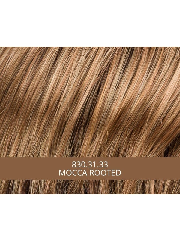 Perruque Pixie Ellen Wille : coupe courte dégradée avec frange, effet rooted, volume naturel et look sportif chic