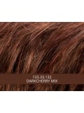 Perruque Raise rooted mix : coupe courte effilée dégradée, volume léger et effet racines foncées pour un rendu naturel.