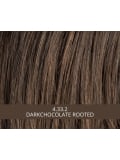 Perruque Raise rooted mix : coupe courte effilée dégradée, volume léger et effet racines foncées pour un rendu naturel.