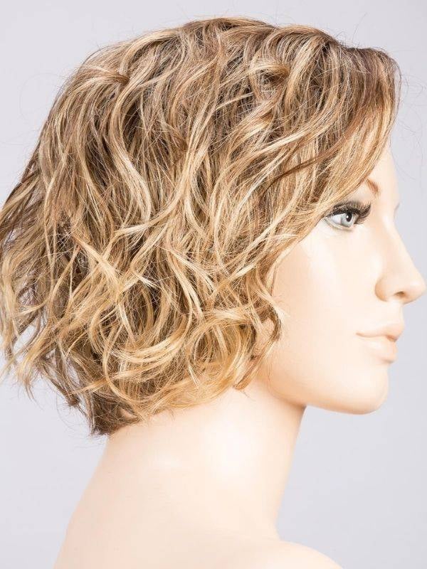 Turn Mono Part — coupe courte bouclée, effet rooted et mix, volume naturel