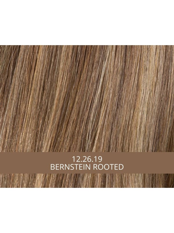 Turn Mono Part — coupe courte bouclée, effet rooted et mix, volume naturel