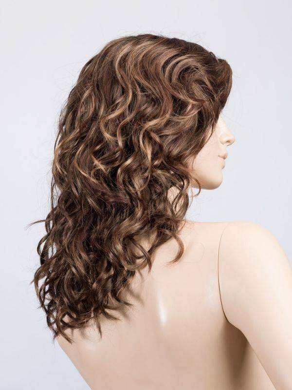 Wanted Mono Part Ellen Wille — Perruque volume XXL, boucles anglaises, frange tulle frontal