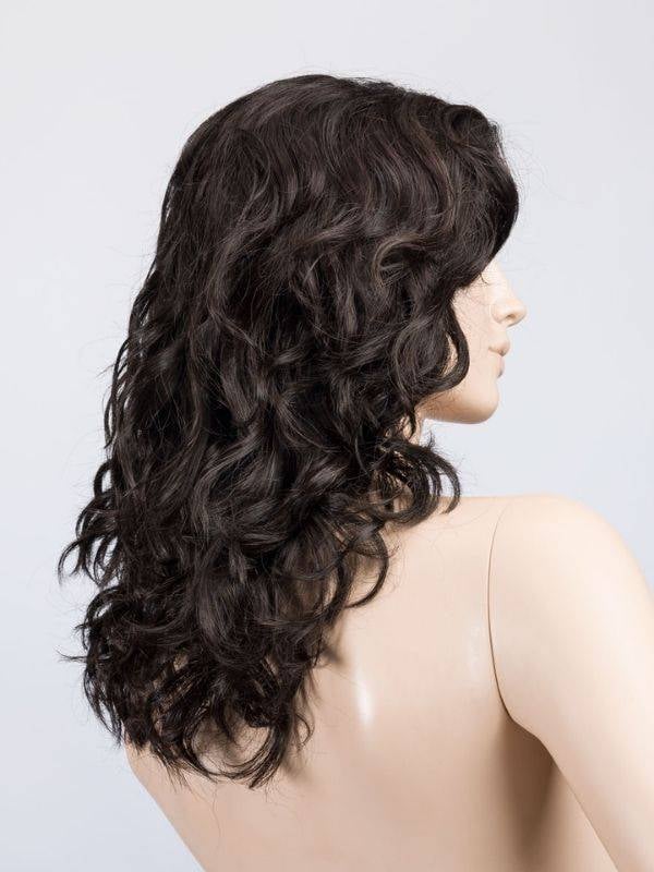 Wanted Mono Part Ellen Wille — Perruque volume XXL, boucles anglaises, frange tulle frontal