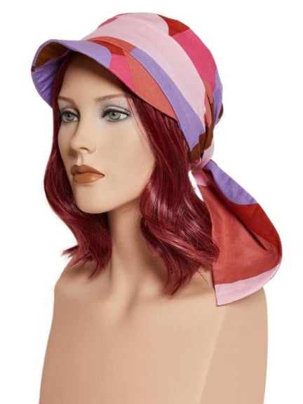 Casquette Nola Sun en 100% coton — Pans à nouer, coloris tendance