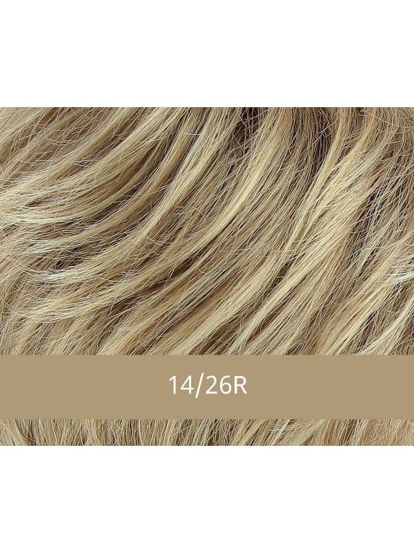 Band Move Gisela Mayer : couronne de cheveux sur bandeau, fibre synthétique 160°C, effet cheveux longs discret sous bonnet/turba