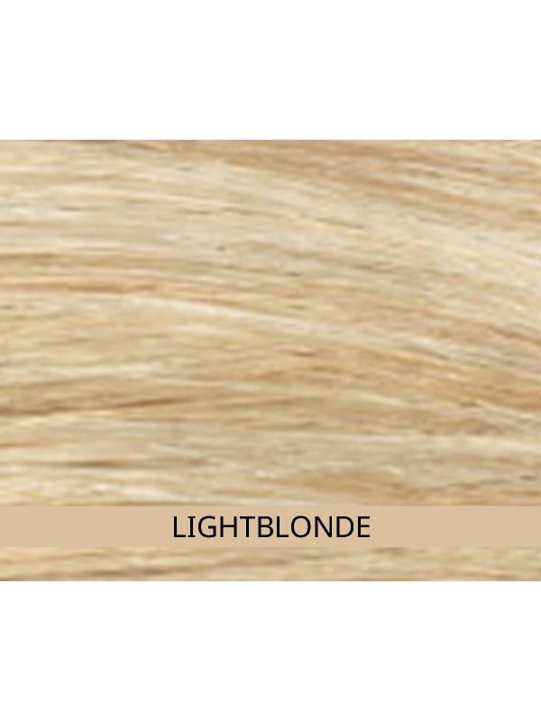 Couronne de cheveux synthétiques Go Lisse Gisela Mayer à porter sous bonnet ou turban pour plus de longueur et de volume.