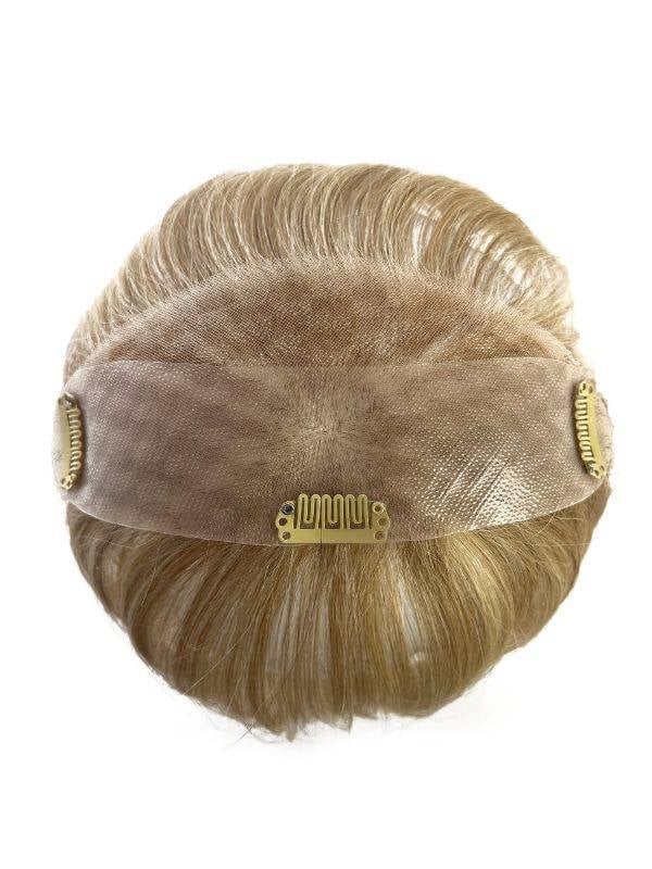 Complément capillaire Frange Pony Mono Lace Gisela Mayer : frange, volume au sommet, 3 clips, fibre thermo-résistante