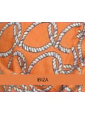Turban chimio Audrey Rosette La Vedette, foulard réversible en coton-viscose, confortable et respirant, nouage facile dans la nu