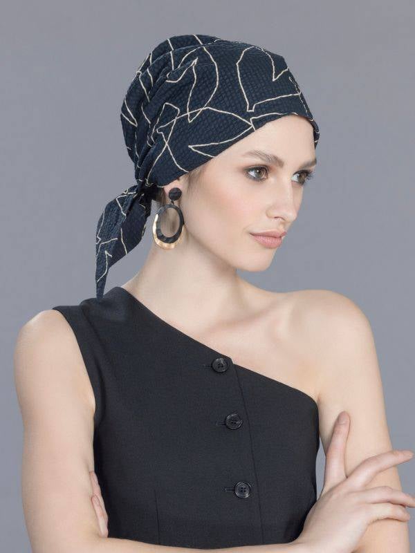 Fichu bandana Misu Ellen Wille : coton léger, multiples imprimés, idéal en été, à nouer selon votre style