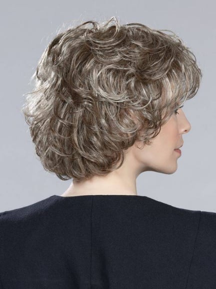 Alexis — Perruque ondulée Auburn/mix, effet racines foncées (rooted) et balayage (mix)