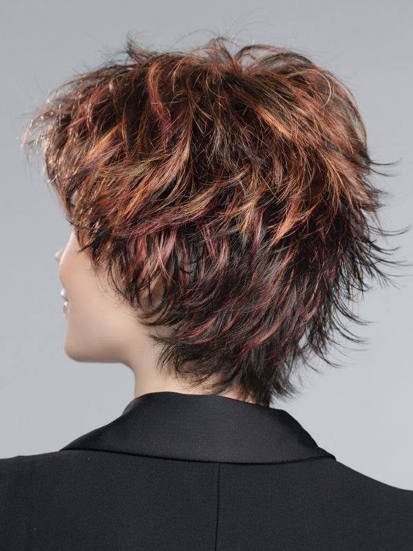 Perruque Click Hair Power : coupe effilée moderne, coiffé/décoiffé, effet racines foncées (rooted) ou mèches balayées (mix)