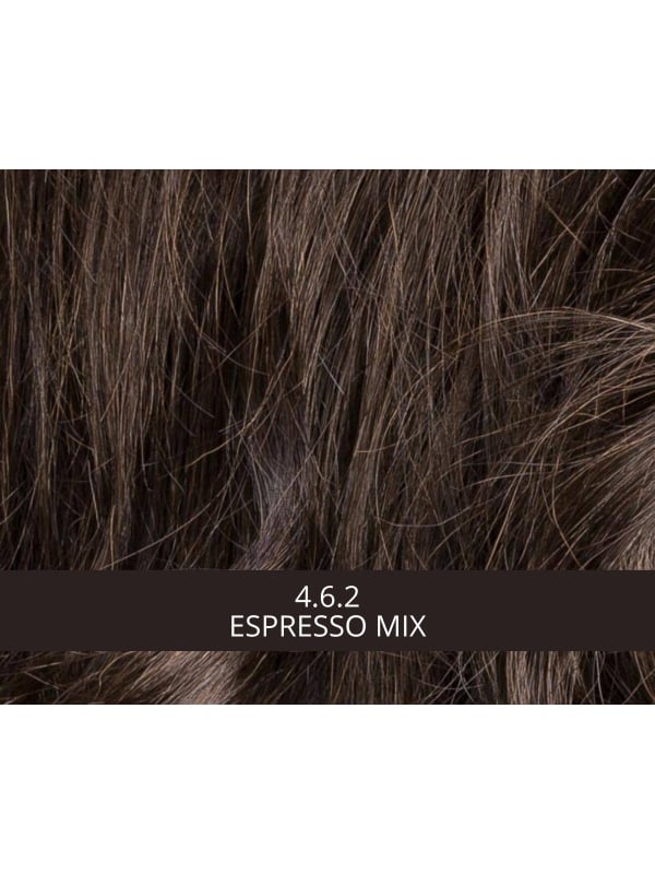 Sublimez Code Mono — perruque longue lisse, racines foncées (rooted) et balayage (mix)