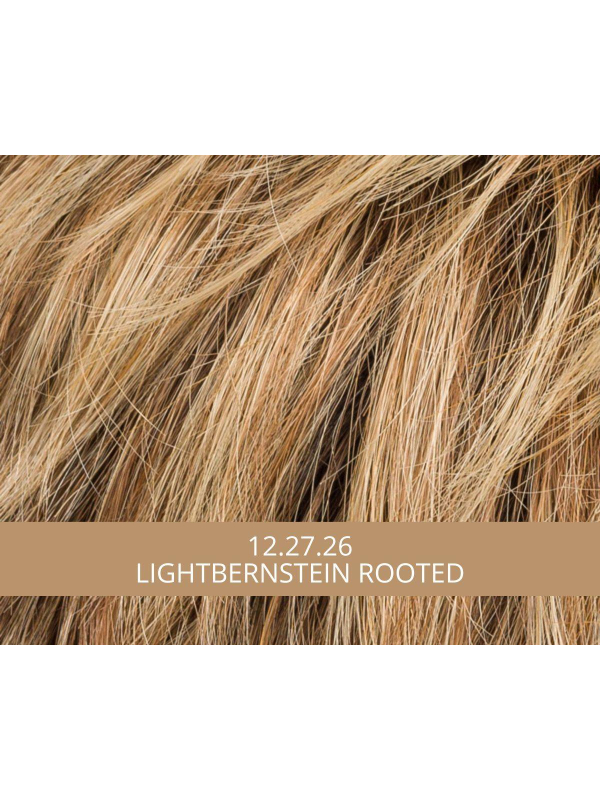 Sublimez Code Mono — perruque longue lisse, racines foncées (rooted) et balayage (mix)