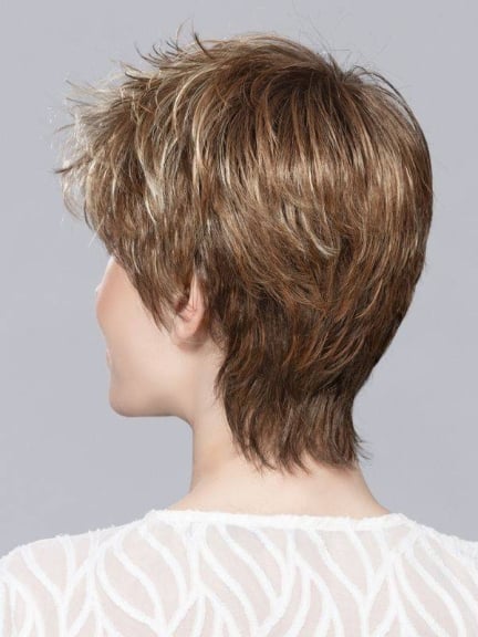 Découvrez Fair Mono : perruque courte naturelle Ellen Wille, frange effilée, effet 'rooted' et 'mix'.