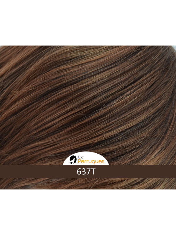 Adoptez Adriana Lace, perruque longue ondulée avec frange de côté