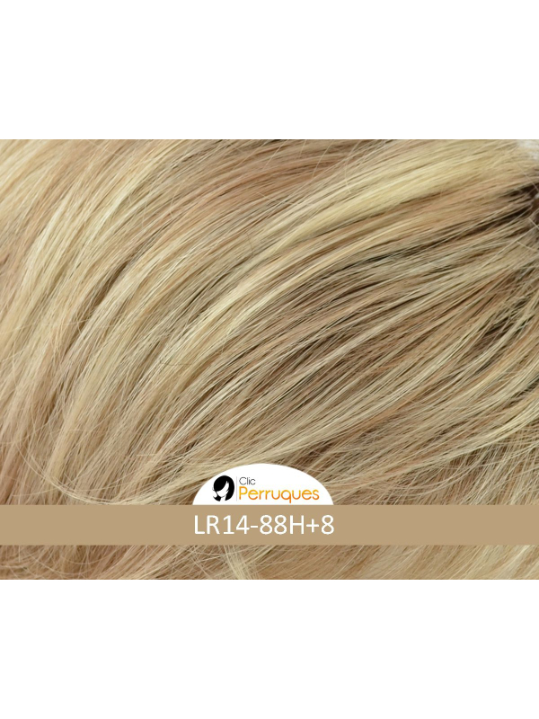 Adoptez Adriana Lace, perruque longue ondulée avec frange de côté