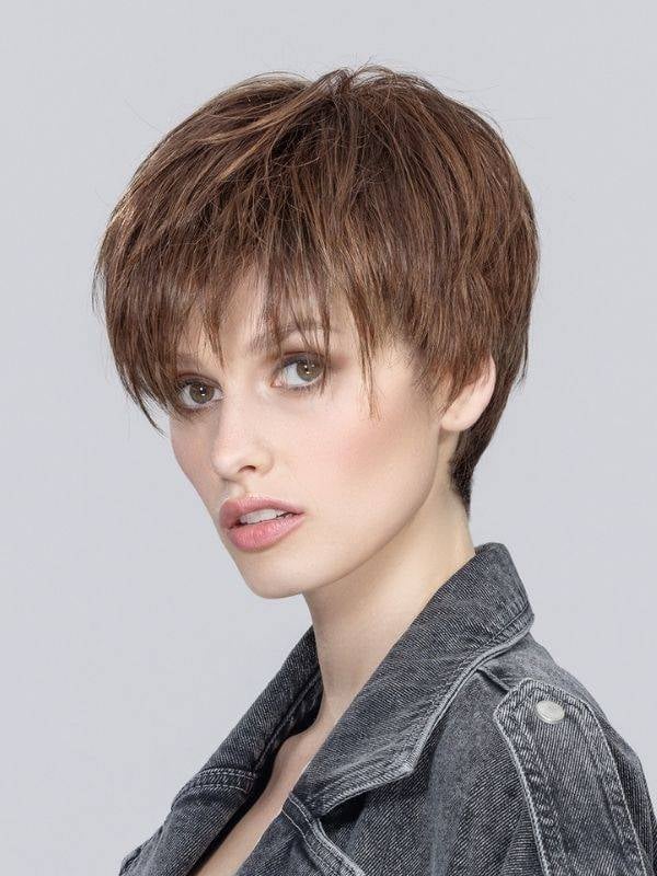 Perruque Beat Ellen Wille : coupe courte effilée avec frange, tombé élégant et look naturel
