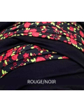 Doris turban en fibre de bambou deux couleurs - adoptez un style confortable et lumineux