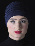 Turban Lola MMParis en fibre de bambou, plissé, doux et respirant, accessoire confortable pour un style féminin