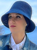 Chapeau Marie MM Paris 90% papier : léger, couleurs vives, parfait pour la saison printemps-été