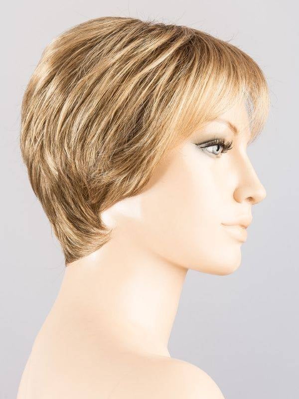 Perruque Select Soft Ellen Wille : coupe courte lisse, volume naturel, tulle frontal extra-long invisible, monture confort médic